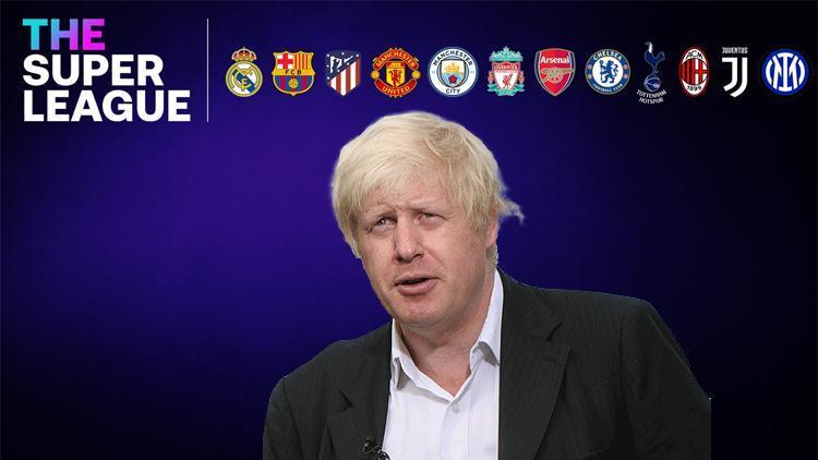 Son dakika: İngiltere Başbakanı Boris Johnsondan Avrupa Süper Ligi açıklaması..