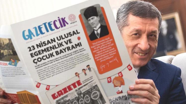 Bakan Selçuk duyurdu Çocuklara özel 23 Nisan gazetesi çıktı
