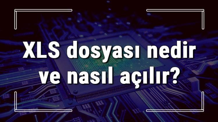 XLS dosyası nedir ve nasıl açılır XLS dosyası açma işlemi ve program önerisi