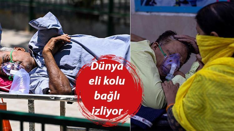 Son dakika haberler... Ölüyoruz Hindistandan dünyaya yardım çığlığı