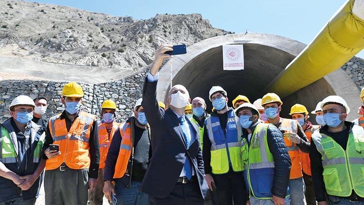 Bakan Karaismailoğlu: 2023’e kadar 650 kilometre tünelimiz olacak