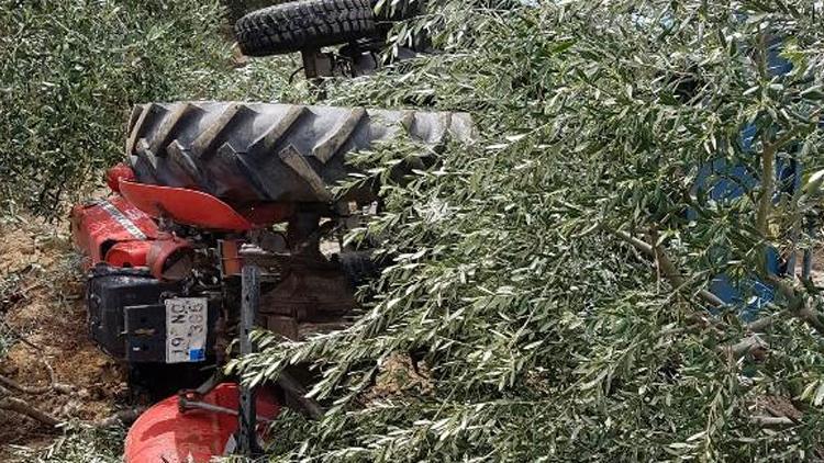 Traktörün altında kalan çiftçi hayatını kaybetti