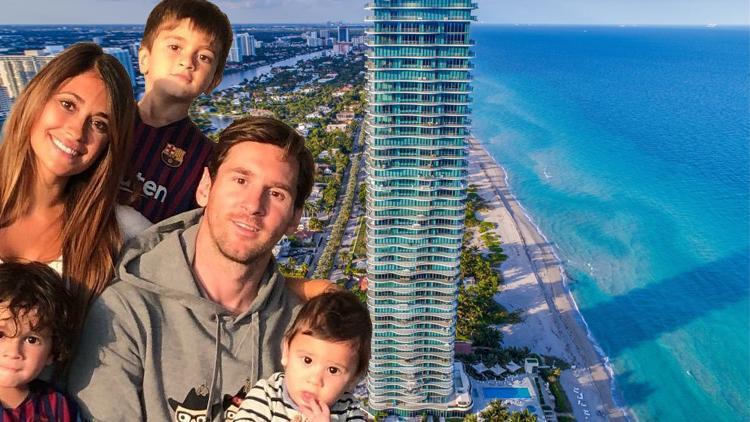 Lionel Messi 5 milyon sterlin karşılığında rezidans satın aldı Atlas Okyanusu kıyısında, 39 katlı...