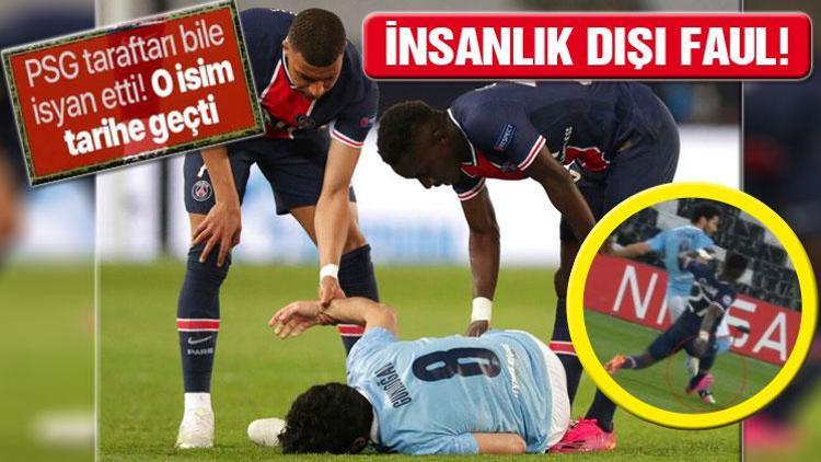 Gueye, İlkaya yaptığı insanlık dışı faulle tarihe geçti