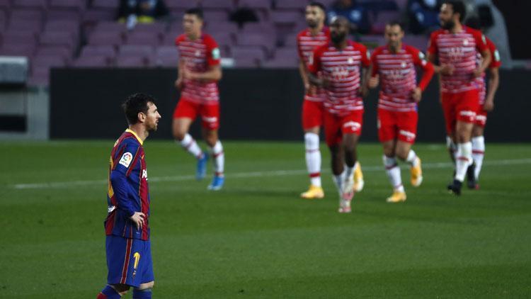 Barcelona 1-2 Granada / Barcelona liderlik fırsatını tepti