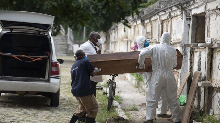 Brezilyada koronavirüs nedeniyle ölenlerin sayısı 400 bini geçti