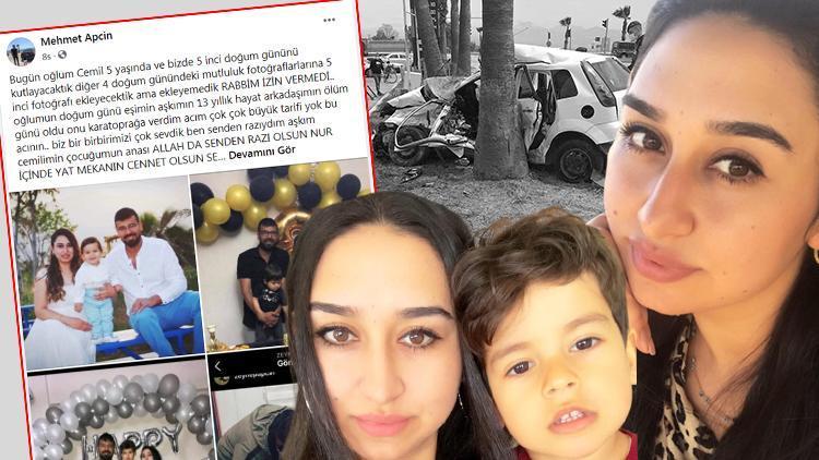 Zeynepin eşinden duygusal paylaşım... Oğlunun doğum günü alışverişine giderken kazada hayatını kaybetmişti