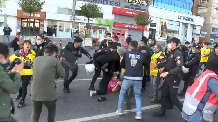 Taksime yürümek isteyen gruplar gözaltına alındı