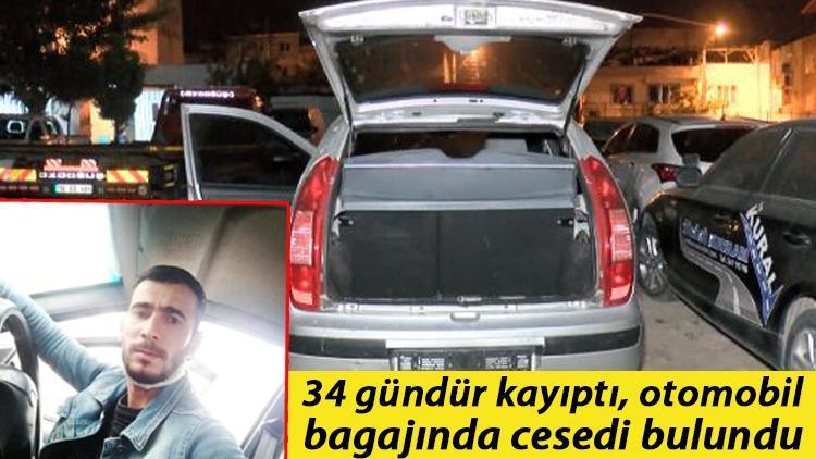 Sinan Sönmez 34 gündür kayıptı, otomobil bagajında cesedi bulundu Sır olayda 5 gözaltı