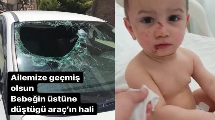 6. kattan düşen 2 yaşındaki Selimin mucize kurtuluşu Otomobilin ön camından koltuğun üzerine düştü
