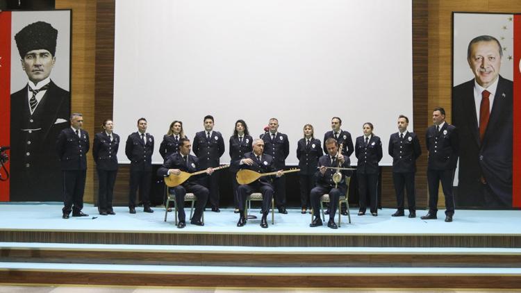 ‘Türk Halk Müziği Polis Korosu’ 81 ilde konserler verecek