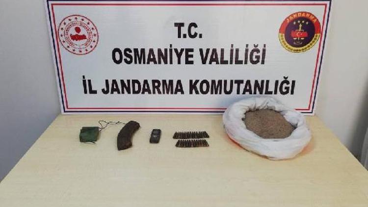 Amanoslarda PKKlı teröristlere ait mühimmat ele geçirildi