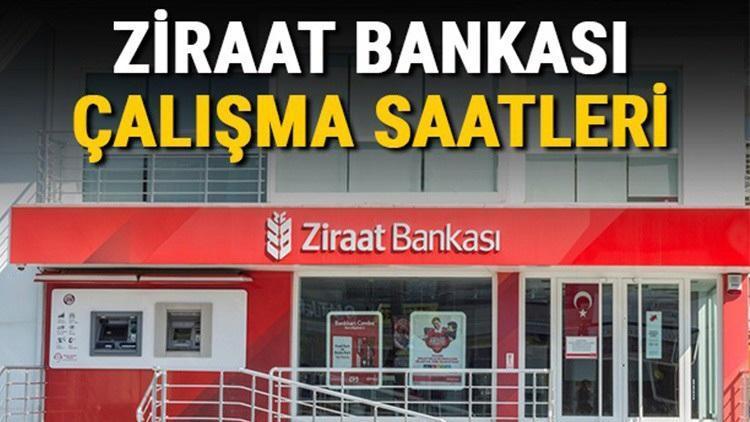 ZİRAAT BANKASI ÇALIŞMA SAATLERİ 2024 - Ziraat Bankası kaçta açılıyor, kaçta kapanıyor, kaça kadar açık Ziraat bankası hafta sonu, öğle arası açılış ve kapanış saatleri