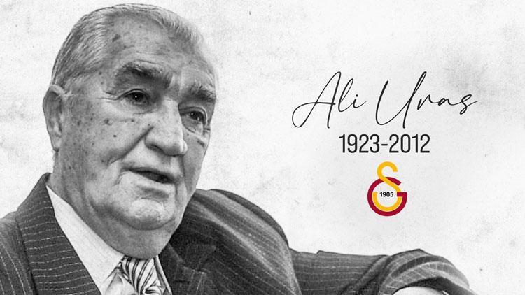 Galatasaray, eski başkanlarından Ali Urası andı