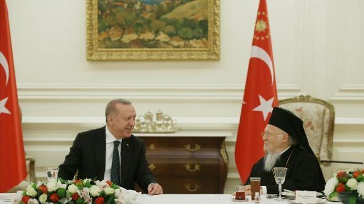 Cumhurbaşkanı Erdoğan azınlık cemaatlerinin temsilcileriyle iftar yaptı