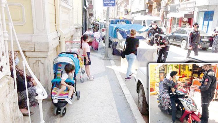 Kapanmaya sıkı denetim: Markete çocukla gitme cezası