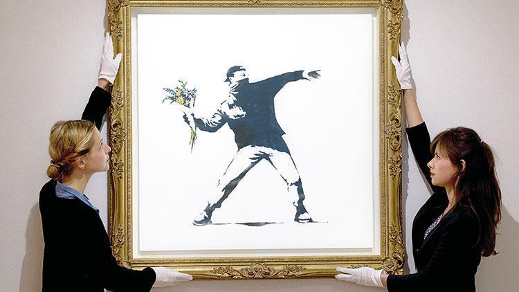 Banksy’nin eseri Bitcoin’le satılacak