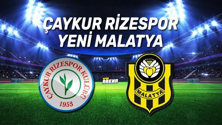 Rizespor Yeni Malatyaspor maçı saat kaçta, hangi kanalda
