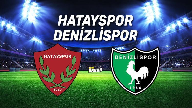 Hatayspor Denizlispor maçı saat kaçta, hangi kanalda