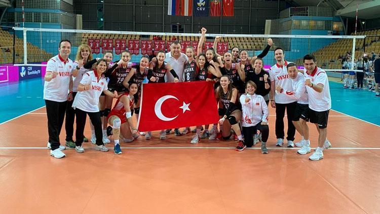 16 Yaş Altı Kız Milli Voleybol Takımı, Avrupa Şampiyonasına katılma hakkı elde etti