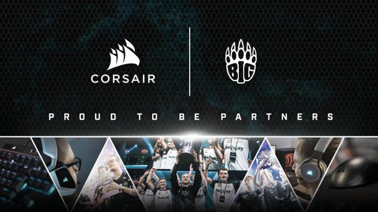 CORSAIR, BIG takımı ile olan sponsorluk anlaşmasını yeniledi
