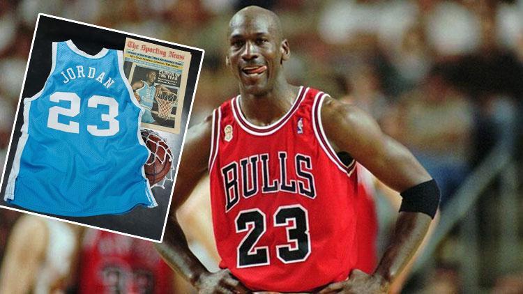 Michael Jordanın üniversitede giydiği forma 1,38 milyon dolara satıldı