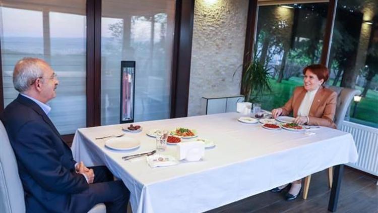 Kılıçdaroğlu ve Akşener iftarda buluştu