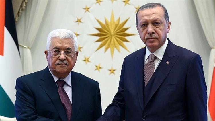 Son dakika... Cumhurbaşkanı Erdoğan, Mahmud Abbas ile görüştü