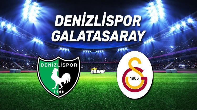 Denizlispor Galatasaray maçı ne zaman, saat kaçta İşte karşılaşma öncesi istatistikler..