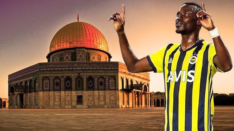 Fenerbahçeli futbolcu Mame Thiam: Kalbim seninle Mescid-i Aksa