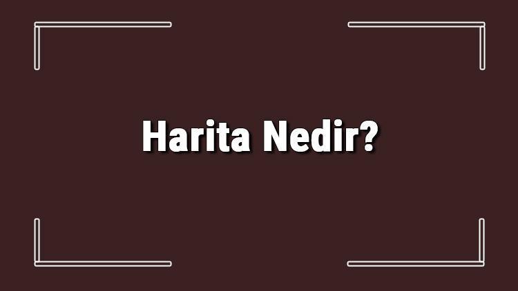 Harita Nedir Ve Bir Haritada Bulunması Gereken Unsurlar Nelerdir