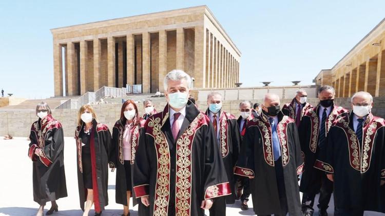 Danıştay’dan Anıtkabir’e 153. yıl ziyareti