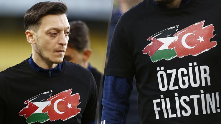 Fenerbahçeli futbolculardan Filistine destek