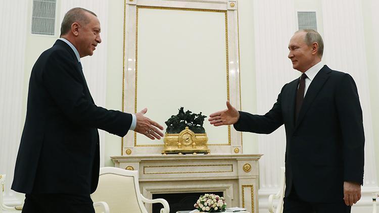 Son dakika haberi: Cumhurbaşkanı Erdoğan, Putin ile görüştü