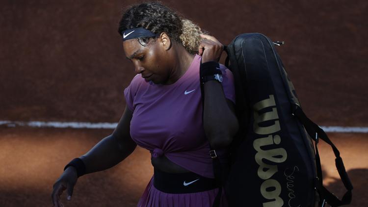 Serena Williams, İtalya Açıka erken veda etti