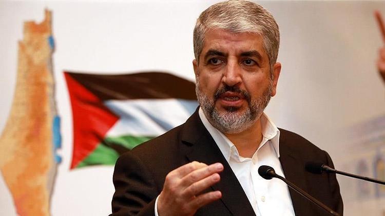 Eski Hamas lideri Halid Meşal: İsrailin Mescid-i Aksadan çıkması ilk şartımız