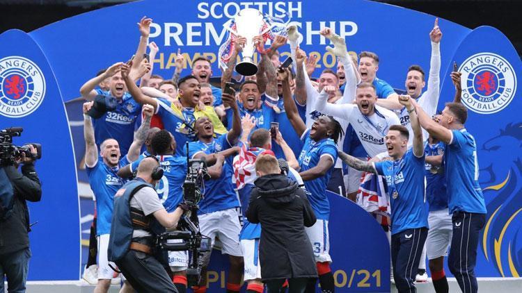 İskoçya şampiyonu Rangers, ligi namağlup bitirdi