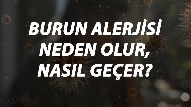 Burun Alerjisi Nedir, Neden Olur Ve Nasıl Geçer Burun Alerjisi Belirtileri Ve Tedavisi Hakkında Bilgi