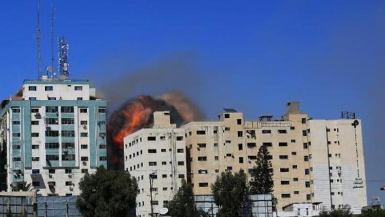 İsrailin basının bulunduğu binayı bombalaması, ABDde yankı uyandırdı
