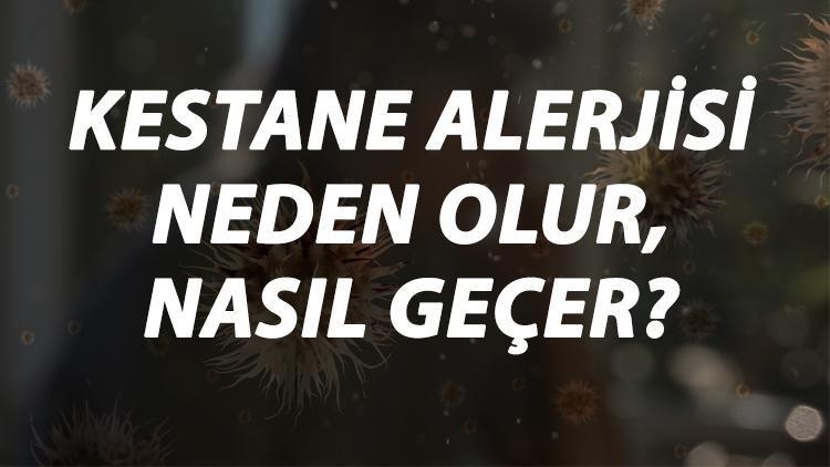 Kestane Alerjisi Nedir, Neden Olur Ve Nasıl Geçer Kestane Alerjisi Belirtileri Ve Tedavisi Hakkında Bilgi