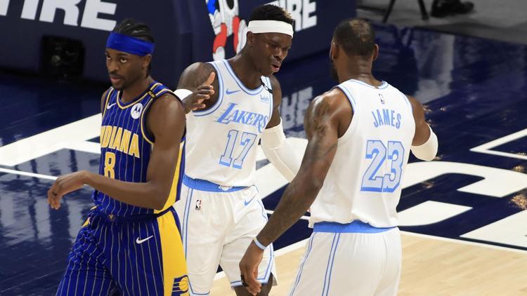 NBAde Gecenin Sonuçları: Lakers, Pacersı devirdi Play-off umudu sürüyor...