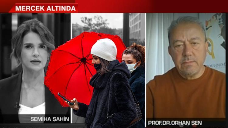 Prof. Dr. Orhan Şenden canlı yayında dolu yağışı uyarısı