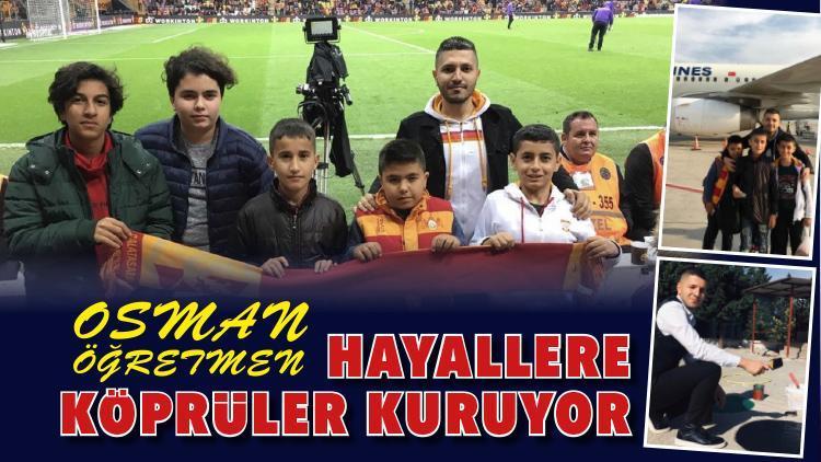 Osman Öğretmen hayallere köprüler kuruyor