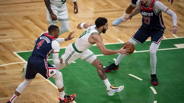 NBAde Gecenin Sonuçları: Boston Celtics play-offa yükseldi Jayson Tatum başrolde...