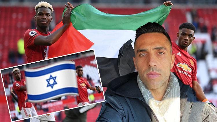 İsrailli futbolcu Eran Zahaviden bir skandal daha Bu kez Filistin bayrağı açan Pogba ile dalga geçti...