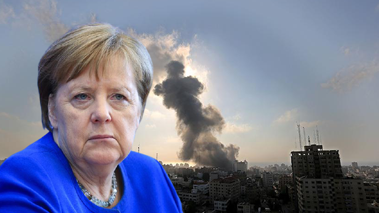 Merkelden İsrail açıklaması