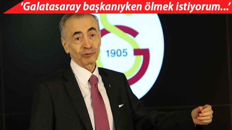 Son dakika: Mustafa Cengiz, basın toplantısından sonra geri dönüp Galatasaray başkanıyken ölmek istiyorum dedi