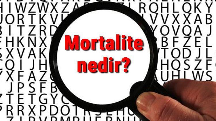 Mortalite nedir Mortalite hızı ve oranı nasıl hesaplanır