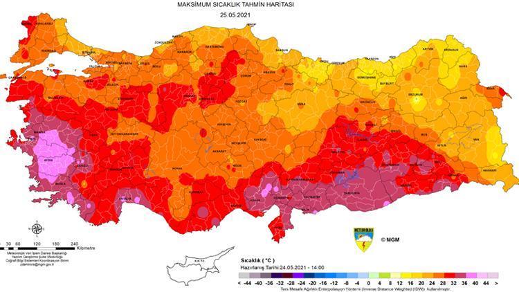 Son dakika... Meteorolojiden sıcaklık uyarısı Mor bölgede yaşayanlar dikkat