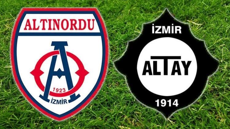 Altınordu ile Altay, Süper Lig için son virajda